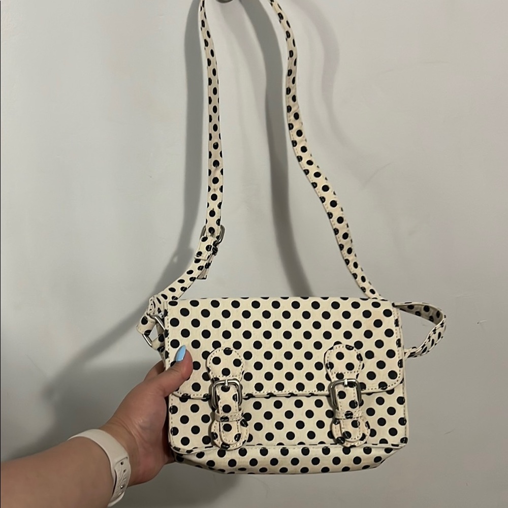 Polka Dot Shoulder Bag